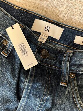 Banana Republic Straight Selvedge Jean 31x31 NEW